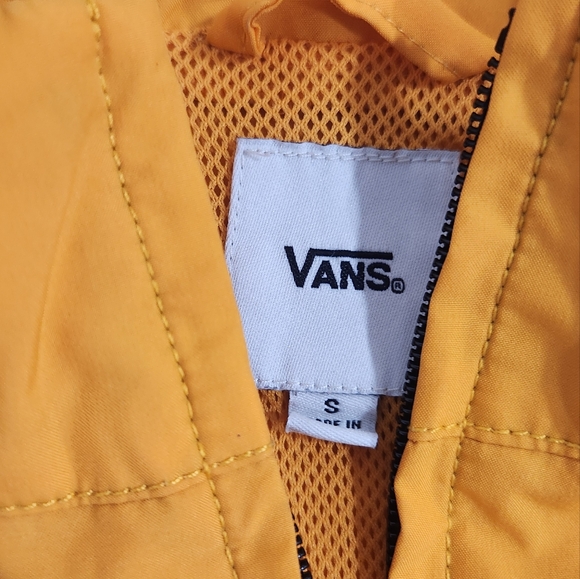 Vans Primary Colorblock Crop Windbreaker Jacket - Picture 6 of 8